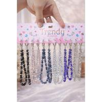 ราคา GANTUNGAN ที่แขวนโทรศัพท์คริสตัล 12 ชิ้น | สายรัดโทรศัพท์ HP AESTTHETIC RING BEAD CRYSTAL PREMIUM SWAROVSKI WHOLESALE (49608515541)