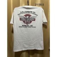 ราคา เสื้อมือสอง Harley-Davidson แบรนด์แท้ / เสื้อขาว มีกระเป๋าหน้า (12695744456)