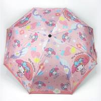 ราคา ร่มพับพกพา กัน UV ลายการ์ตูน Sanrio ลิขสิทธิ์แท้ เปิดปิดแบบ Automatic (46759551998)
