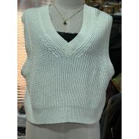 ราคา เสื้อกั๊กไหมพรมสีครีมอก38-40 (27679203895)