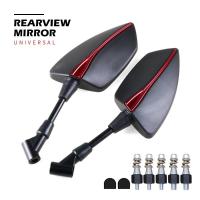 ราคา CB300R CB400F Motorcycle Rearview Mirrors Universal 8mm 10mm For Honda CB 125 250 300R 400F 500F Si (40076918337)