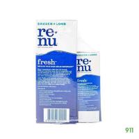 ราคา น้ำยาล้างคอนแทคเลนส์ Renu Fresh 355 มล. + 60 มล. + ตลับ ของแท้ 100% จ้า (24460451765)