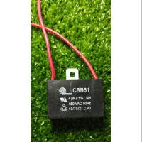 ราคา คาปาซิเตอร์พัดลม 4uf/450v ยี่ห้อมิตซูมิ สายแดง แถมท่อหด4เซน 1เส้น ใช้กับพัดลม22นิ้วอุตสาหกรรมฮาตาริ อะไหล่พัดลม hatari (7525941634)