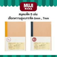 ราคา MUJI มูจิ สมุดขนาด B5 เลือกความสูงของบรรทัดได้ ของแท้จากช็อป (25940330527)