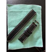 ราคา สายนาฬิกาหนังแท้ hand made 20 มิล (21834030725)