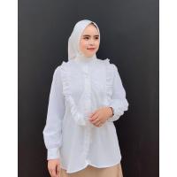 ราคา เสื้อเชิ้ตปักลายสีขาว KAMEJA ANDARA | เสื้อปัก (50208976353)