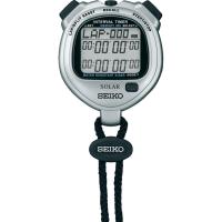 ราคา JDM WATCH ★ Seiko Solar Stopwatch SVAJ101 SVAJ101J S062 Quartz Acrylic Plastic Black (42070953687)