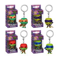 ราคา Funko Pop TMNT พวงกุญแจเต่านินจา: Mutation Chaos Donatello Leonardo Michelangelo ตุ๊กตาแอ็คชั่นคอลเลกชัน (44651480761)