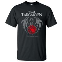 ราคา เสื้อยืดคอกลมเสื้อยืดคอกลม แขนสั้น ผ้าฝ้าย 100% พิมพ์ลาย Game of Thrones Game of Thrones สําหรับผู้ชายS-4XL (21661472902)