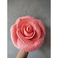 ราคา กุหลาบถักไหมพรม กุหลาบดอกใหญ่ถัก (22519520590)