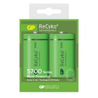 ราคา ถ่านชาร์จ GP Recyko ขนาดD 1.2V 5700mAh แพค2ก้อน ของแท้ (22473920605)