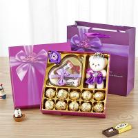ราคา สร้างสรรค์ช็อคโกแลตกล่องของขวัญขนมขนมสำหรับแฟนของขวัญวันเกิดคริสต์มาสขายส่ง (27568252676)
