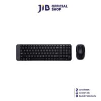 ราคา WIRELESS KEYBOARD & MOUSE (คีย์บอร์ดและเมาส์ไร้สาย) LOGITECH MK220 WIRELESS (BLACK) (272305841)