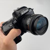 ราคา กล้องฟิล์ม Nikon F-601 พร้อมเลนส์ NIKKOR AF 35–80mm f/4–5.6 (43323956651)