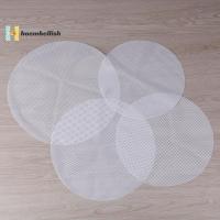 ราคา <Hodembellish> รอบ Non-Sti ซิลิโคนผ้าตาข่าย Baking Liners Steamer Pad เกี๊ยว Buns Mat ดี (45459131412)
