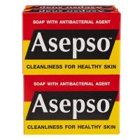 ราคา อาเซปโซสบู่ก้อนออริจินัล 80กรัม แพค 4 Asepso Original Bar Soap 80g. Pack 4 [หมายเลขบาร์โค้ด 7640129890415 ] (52260293462)
