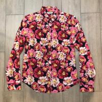 ราคา เสื้อ เสื้อเชิ้ต แขนยาว ลายดอก แบรนด์ Liz Claiborne ของแท้ ใส่ไปครั้งเดียว ใหม่มาก สีชมพู (26901675005)