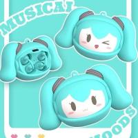 ราคา ใหม่ Luxub คลิปบนหูฟังบลูทูธ Hatsune Miku ใบหน้าเปลี่ยนไร้สายแบบพกพาทุกวันสําหรับแฟนอะนิเมะอะนิเมะของขวัญ (55109718828)