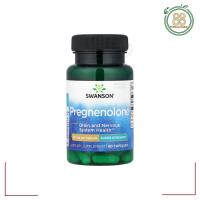 ราคา Swanson, Pregnenolone, Super Strength, 50 mg, 60 Capsules (56501514754)