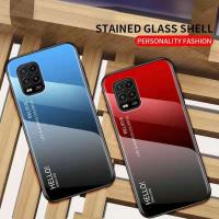 ราคา เคสกระจกไล่สี Case Fro Huawei Y9S Y7-18 Y7pro Y9-19 Nova5T P30lite Y6-19 Y6S Y7-19 Y6P Y7Aเคสกระจกสองสีกันกระแทก ขอบนิ่ม (13895028775)