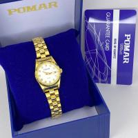 ราคา Pomar นาฬิกาข้อมือผู้หญิง สายสเตนเลส รุ่น PM63557GG01,PM63557GG02 (52607495694)