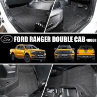 ราคา Ford Ranger Double Cab ปี 2022 - ปีปัจจุบัน พรมไวนิลดักฝุ่น (เย็บขอบ) ยกขอบสูง Blackhole (19438853967)