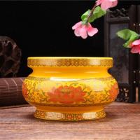 ราคา อุปกรณ์พระพุทธรูปกระถางธูปดอกบัวเซรามิกเสียบธูปไม่มีคำ Tang Cai สำหรับพระพุทธรูปเจ้าแม่กวนอิมเครื่องประดับ (25769480877)