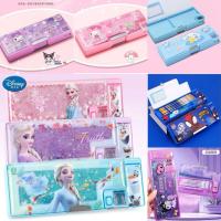 ราคา ผู้ขายSG Disney Frozen Elsa Princess Spiderman Kuromi Quicksand กล่องเครื่องเขียนกล่องดินสอ (26336372599)