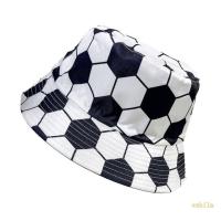ราคา Exhila Convertible Soccer Themed หมวกชาวประมงสําหรับฟุตบอลวิ่งขี่จักรยานเดินป่า (51208111007)