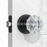 ราคา สินค้าใหม่ล็อคประตูล็อคประตูห้องนอนลูกแก้วอเมริกันสวยงามติดตั้งง่ายในร่มล็อคประตูห้องน้ำล็อคประตูใช้ในครัวเรือน IAIX (25096451305)
