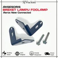 ราคา COD ขายึดไฟ Aerox ใหม่ | Aerox New Connected Aerox Cyber City Foglamp Spotlight Bracket ใต้ด้านหน้า (53509920771)