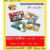 ราคา สมุดวาดเขียน 80 แกรม 10 แผ่น รวมปก ราคา ปลีก บาท บรรจุ 10 แพ็ค ( 240 เล่ม ) (8234914262)