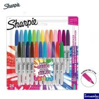 ราคา Sharpie ปากกาชาร์ปี้ สี Color Burst *แพ็ค 24 ด้าม* ปากกามาร์คเกอร์ เอนกประสงค์ Sharpie Fine Color Burst 24 CT Newell (12036878759)