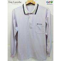 ราคา Guy Laroche แท้ เสื้อยืดโปโลแขนยาวสีม่วงพาสเทล (1370352140)