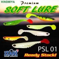 ราคา HINOMIYA PSL01 ตกปลา SOFTPLASTIC 8 ซม.2.7/ 9 ซม. 5.5g LURE เหยื่อ gewang umpan Tiruan SP รอกหล่อ (45910371115)
