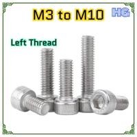ราคา ซ้าย (Reverse) Thread Allen Capscrew สแตนเลส 304 Allen Bolt Hex Socket Head Cap Screw M3-M10 LDG (44078520342)
