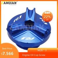 ราคา M28*3 Motorcycle Engine Oil Cup For Yamaha YZF R1 YZF-R1 1998-2015 YZFR1 LE 2002-2012 Filter Fuel Filler Tank Cover Cap (21946588907)