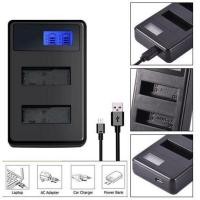ราคา แท่นชาร์จแบตกล้องมีจอ LCD DAUL CHARGER GOPRO AHDBT 401 SMALL (25363131782)