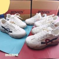 ราคา BINSIN รองเท้าผ้าใบผู้หญิงผูกเชือก รุ่น BNS5010 (37-41) (46553709964)