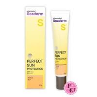ราคา ส่งไว Scaderm Perfect Sun Protection 30 กรัม กันแดดอย่างดี สีเนื้อ/สีขาว ครีมกันแดดเนื้อมูส (6543661396)