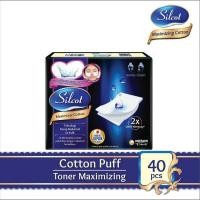 ราคา Silcot Maximizer Cotton 40 ชิ้น Unicharm Beauty Cotton (17445837314)