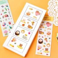 ราคา SALE Little PVC Sticker สติ๊กเกอร์ตกแต่งสุดคิ้วท์ สติ๊กเกอร์ใส (5460498091)