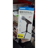 ราคา Samson Q2U USB&XLR Dynamic Microphone ✅ของแท้✅สภาพดีใช้รีวิวครั้งเดียว✅ (28205197028)