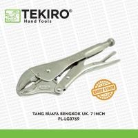 ราคา Tekiro 7 นิ้ว Bent จระเข้คีมประเภท PL-LG0769 (27602750833)