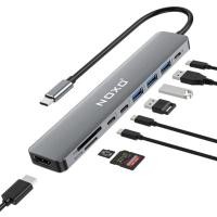 ราคา ACC HP - NOXO HUB-N1 USB Hub Type C 8 in 1 USB C 4K HDMI SD/TF Card Reader Type C Converter Type C เป็น HDMI PD RJ45 (41272716683)