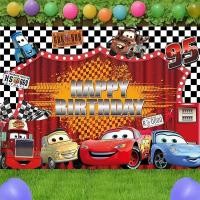 ราคา Lightning McQueen Cars ฉากหลังสุขสันต์วันเกิด, อุปกรณ์ตกแต่งงานปาร์ตี้รถแข่งสําหรับเด็ก, แบนเนอร์พื้นหลังภาพสําหรับเด็กผู้ชาย 1-5 ปีวันเกิด (54158292781)