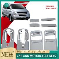 ราคา ฝาครอบมือจับประตูบานเลื่อน โครเมี่ยม สําหรับ Hyundai H1 2007-2018 Grand Starex (21983355936)
