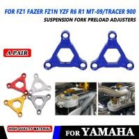 ราคา Front Suspension Fork Preload Adjusters Cap for YAMAHA FZ1 FAZER FZ1N YZF R1 R6 R6S MT09 MT-09 Trac (55352408633)