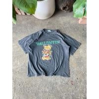 ราคา เสื้อยืดวินเทจของแท้ VINTAGE HALLOWEEN EUROPE T-SHIRT 90~00s (28543698914)