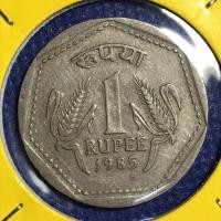 ราคา No.13955 ปี1985 อินเดีย 1 RUPEE เหรียญเก่า เหรียญต่างประเทศ เหรียญสะสม เหรียญหายาก ราคาถูก (13608456958)